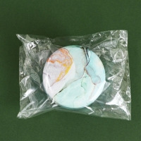 Ароматическая свеча из соевого воска &laquo;Сказочная&raquo;, аромат бабл гам, 6 х 6 х 4 см.