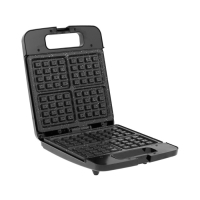 Сэндвичница Zelmer ZWM0001, 1400 Вт, антипригарное покрытие, чёрная Сэндвичница Zelmer ZWM0001, 1400 Вт, антипригарное покрытие, чёрная