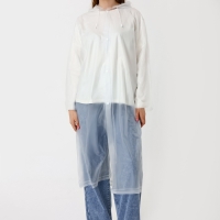 Дождевик взрослый плащ &laquo;терПИТЕРпи&raquo;, размер 42-48, цвет белый