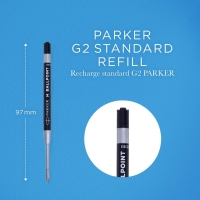 Стержень шариковый для ручки Parker QuinkFlow, 1.0 мм, чёрный Стержень шариковый для ручки Parker QuinkFlow, 1.0 мм, чёрный