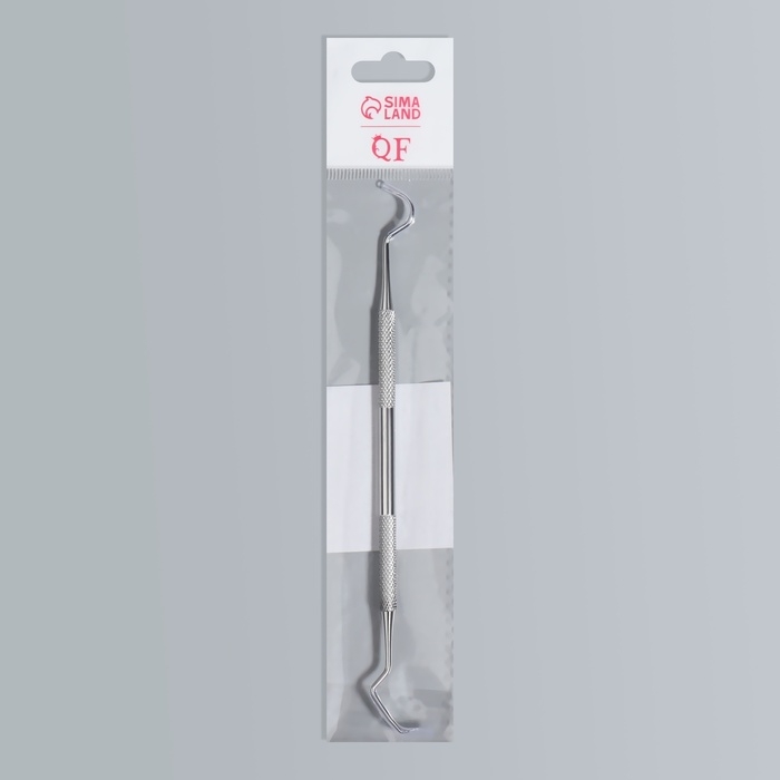 Кюретка двусторонняя, удлинённая, 16,3 см, цвет серебристый Кюретка двусторонняя, удлинённая, 16,3 см, цвет серебристый