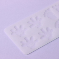 Форма для шоколада &laquo;Следопыт&raquo;, силикон, 8 ячеек, 19,5&times;10,5&times;0,4 см, цвет прозрачный