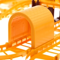 Автотрек &laquo;Стройка&raquo;, с машинкой, краном и фигурками, работает от батареек