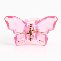 Краб для волос в форме бабочек &laquo;Lovely girl&raquo;, 2 шт., 4 х 3 х 2.5 см
