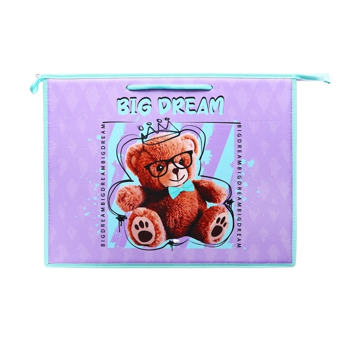 Папка для чертежей и рисунков A3, 470 х 345 х 50 мм, с ручками, пластик/текстиль, молния сверху, ПР 3 -20 Папка для чертежей и рисунков A3, 470 х 345 х 50 мм, с ручками, пластик/текстиль, молния сверху, ПР 3 -20 "Милый мишка" 72692