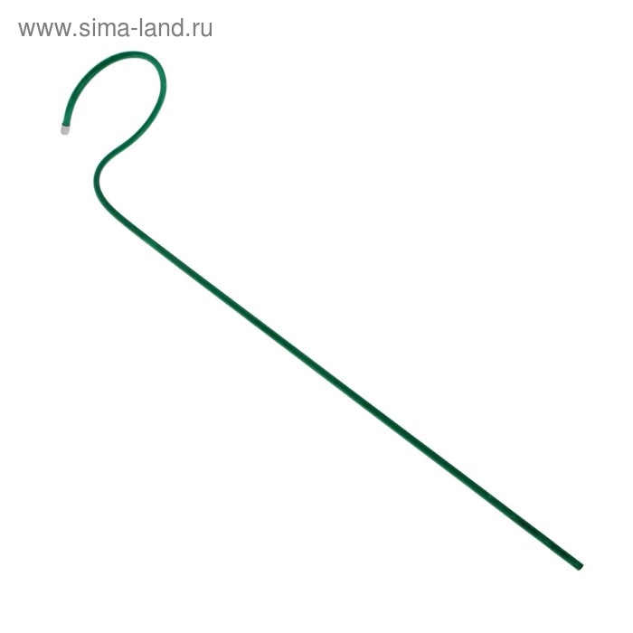 Кустодержатель для цветов, d = 20 см, h = 90 см, ножка d = 1 см, металл, зелёный Кустодержатель для цветов, d = 20 см, h = 90 см, ножка d = 1 см, металл, зелёный