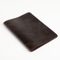Обложка для паспорта, TEXTURA, цвет коричневый