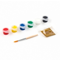 Новогодняя кружка под раскраску &laquo;Новый год! Змея и гирлянда&raquo;, 300 мл , набор для творчества, символ года 2025