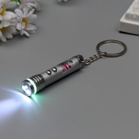 Фонарик+лазер на кольце 3 режима 2 диода+лазер 7,2х1,5х1,5 см Фонарик+лазер на кольце 3 режима 2 диода+лазер 7,2х1,5х1,5 см