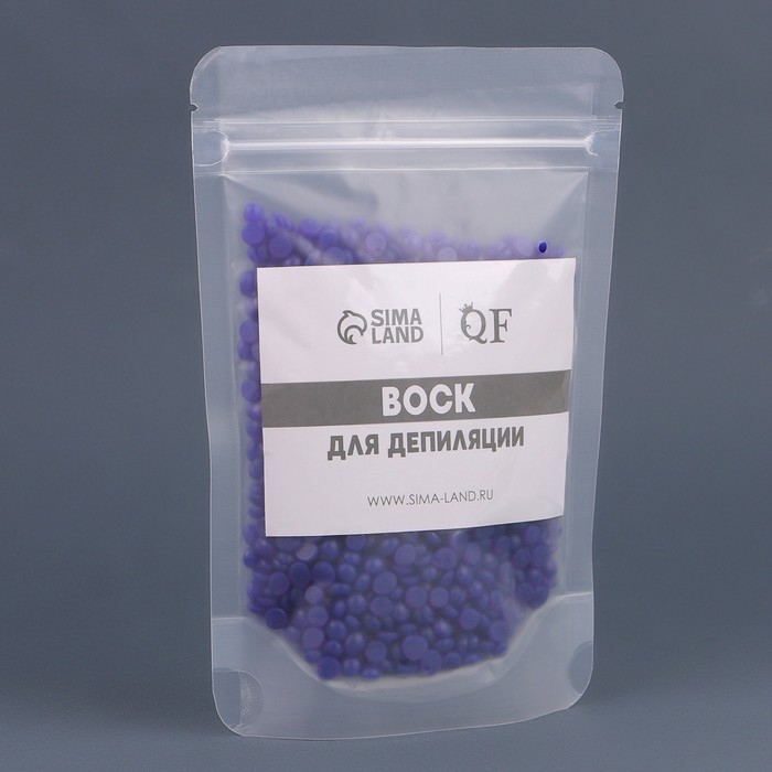 Воск для депиляции, плёночный, в гранулах, 100 гр, цвет индиго Воск для депиляции, плёночный, в гранулах, 100 гр, цвет индиго