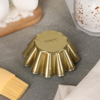 Форма для выпечки, h=4 см, d=9 см, антипригарное покрытие Форма для выпечки, h=4 см, d=9 см, антипригарное покрытие