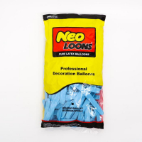 Шар для твистинга латексный 350", стандарт, набор 100 шт., цвет голубой Шар для твистинга латексный 350", стандарт, набор 100 шт., цвет голубой