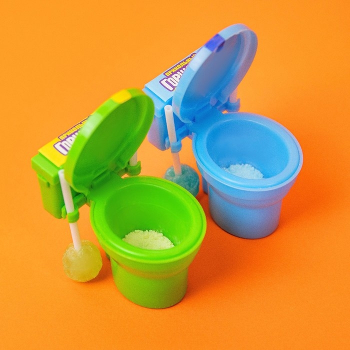 Карамель с кислой пудрой &laquo;Прикольный горшочек&raquo;, ассорти, 15 г