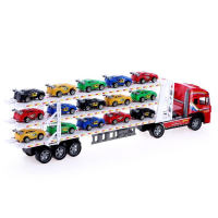 Грузовик инерционный «Автовоз», с 15 машинами Грузовик инерционный «Автовоз», с 15 машинами