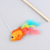 Дразнилка из фетра «Рыбка», 6,4х4,8 см Дразнилка из фетра «Рыбка», 6,4х4,8 см