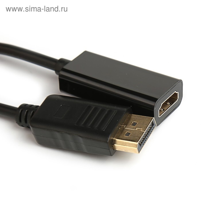 Переходник Luazon PL-003, HDMI (f) - DisplayPort (m)