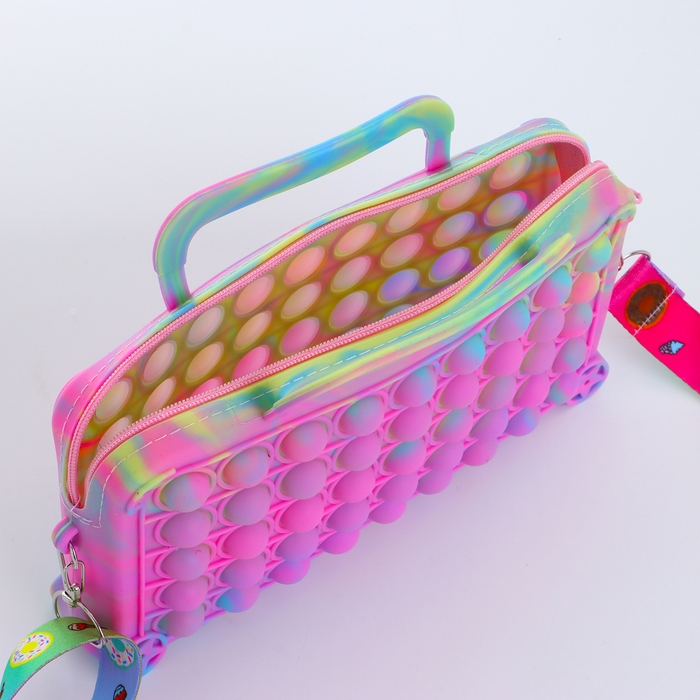 Сумка детская на молнии &laquo;Выбражулька&raquo;, цвет разноцветный
