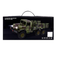 Грузовик радиоуправляемый &laquo;Газон&raquo;, полный привод 4WD, работает от аккумулятора, цвет синий