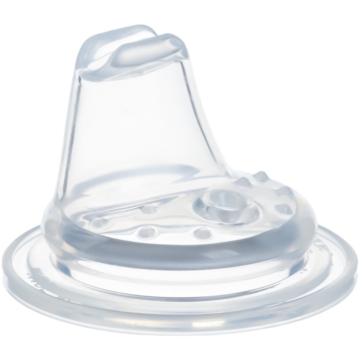 Поильник - непроливайка детский с мягким носиком &laquo;M&B&raquo;, 270 мл., с ручками, цвет серый