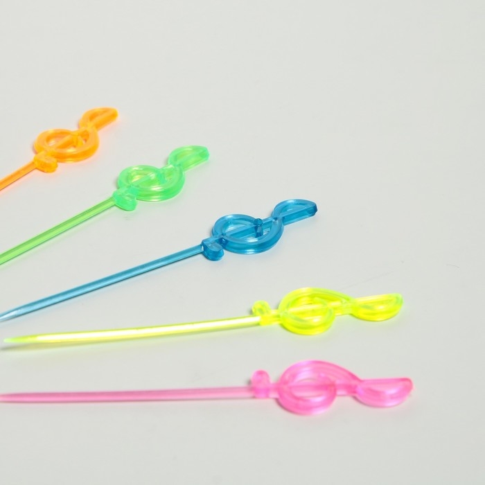 Шпажки для канапе &laquo;Нота&raquo;, набор 24 шт.