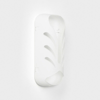 Корзина для пакетов Krita, 12&times;7&times;28 см, цвет снежно-белый