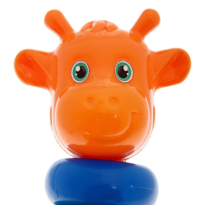 Пирамидка 5 колец &laquo;Жирафик&raquo;