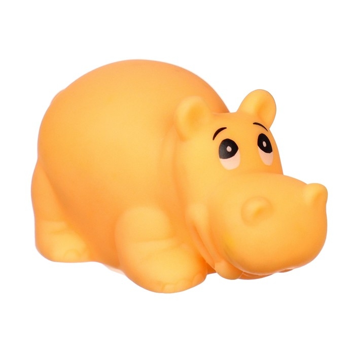 Набор резиновых игрушек для ванны &laquo;Морские животные&raquo;, 6 шт, с пищалкой, Крошка Я