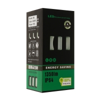 Светильник фасадный &laquo;Лампа&raquo;, FSD-061, 8 Вт, 3000К, IP65, 220 В, пластик, черный