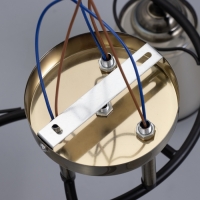 Люстра "Каэль" 3хЕ27 40Вт черно-бронзовый 44х44х17,5 см Люстра "Каэль" 3хЕ27 40Вт черно-бронзовый 44х44х17,5 см