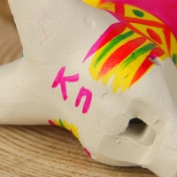 Филимоновская игрушка &laquo;Собака&raquo;