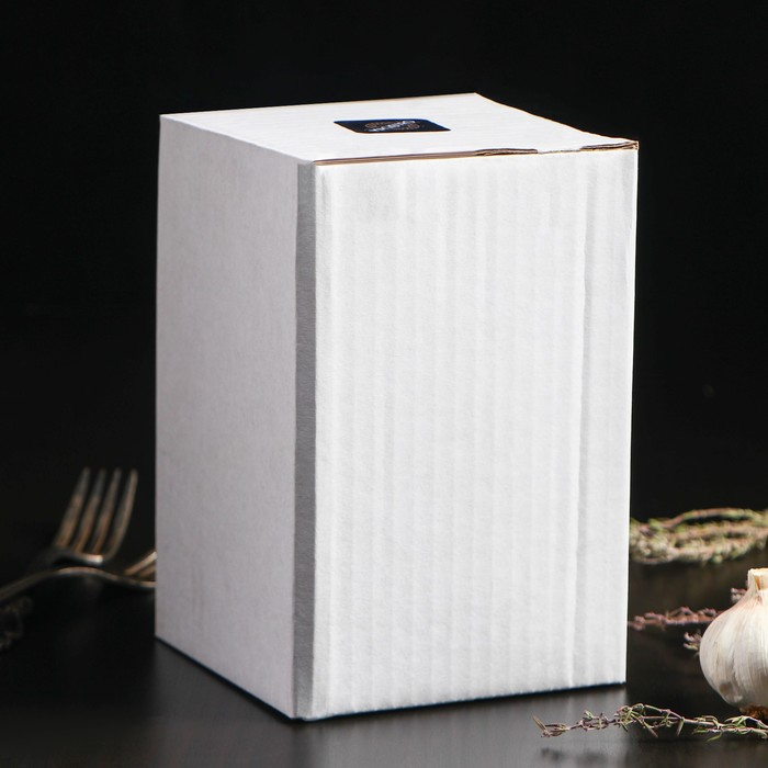 Ступка с толкушкой Magistro &laquo;Мрамор&raquo;, натуральный камень, цвет белый