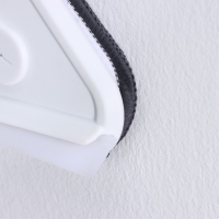 Окномойка с стальной ручкой и сгоном Raccoon, 25&times;17&times;105(148) см, 2 насадки из микрофибры