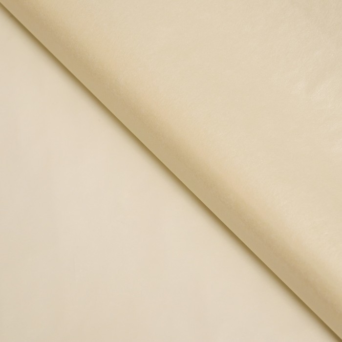 Бумага тишью &laquo;Жемчужная&raquo;, слоновая кость, 50см х 10 м