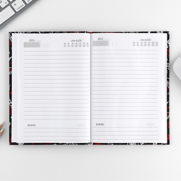 Подарочный набор Подарочный набор "23 февраля": ежедневник 80 листов и ручка