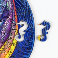 Пазлы деревянные фигурные «Кит», 165 элементов Пазлы деревянные фигурные «Кит», 165 элементов