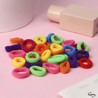 Резинка для волос "Махрушка" (набор 100 шт) классика ассорти Резинка для волос "Махрушка" (набор 100 шт) классика ассорти