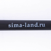 Ручка прикол колокольчик шариковая на открытке на выпускной &laquo;Выпускник&raquo; синяя паста 0.8 мм