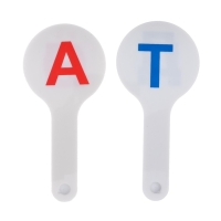 Набор веер-касс, гласные и согласные буквы, Calligrata, 2 штуки, пакет с европодвесом Набор веер-касс, гласные и согласные буквы, Calligrata, 2 штуки, пакет с европодвесом