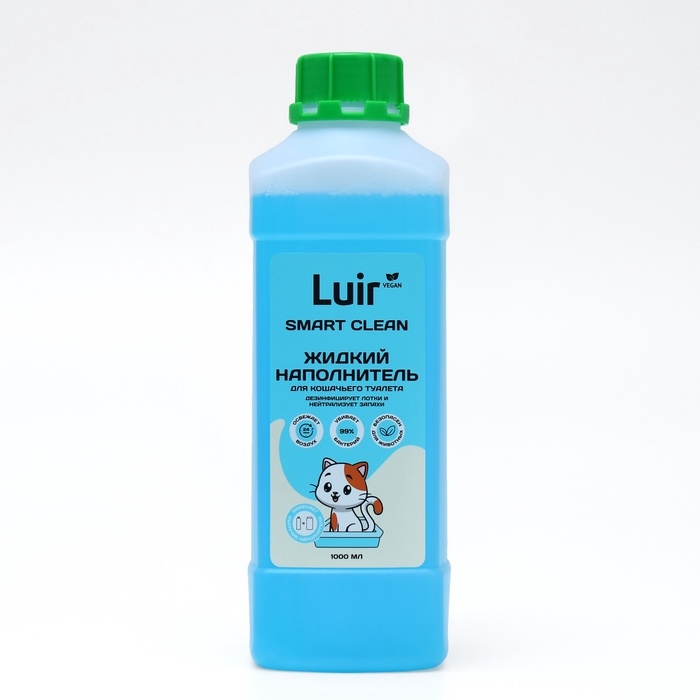 Наполнитель для кошачьего туалета жидкий Luir Pet 1 л Наполнитель для кошачьего туалета жидкий Luir Pet 1 л