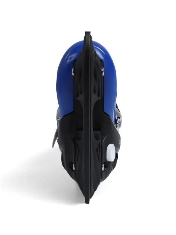 Коньки детские раздвижные BlackAqua, р. 26-29, для фитнеса, синие