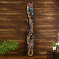 Панно "Дракон" дерево 95х14х1 см