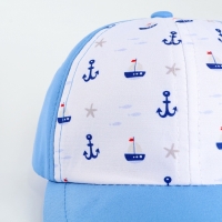 Кепка детская для мальчика &laquo;Моряк&raquo;, р-р. 48-50