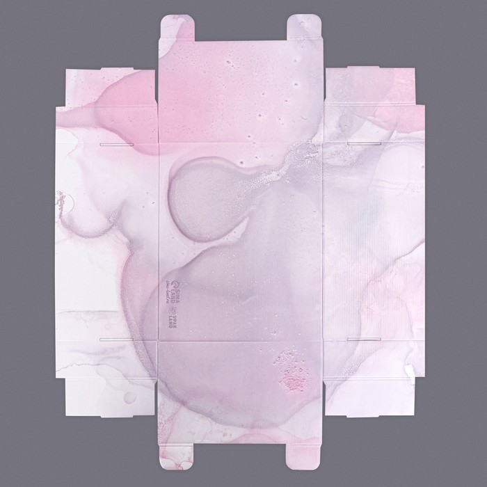 Складная коробка Складная коробка "Бант", фиолетовый 31,2 х 25,6 х 16,1 см