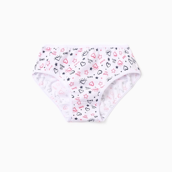 Трусы для девочки 7123, цвет микс, р-р 38