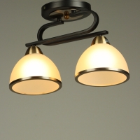 Люстра "Рендо" 2хЕ27 40Вт черно-бронзовый 44х15х23 см