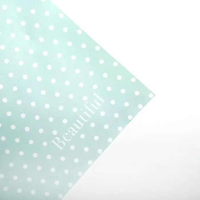 Бумага упаковочная глянцевая двухсторонняя &laquo;Горох&raquo;, 70&times;100 см