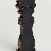 Часы будильник настольные, на батарейках, 28.2 х 9 х 4.1 см, циферблат d-5.5 см