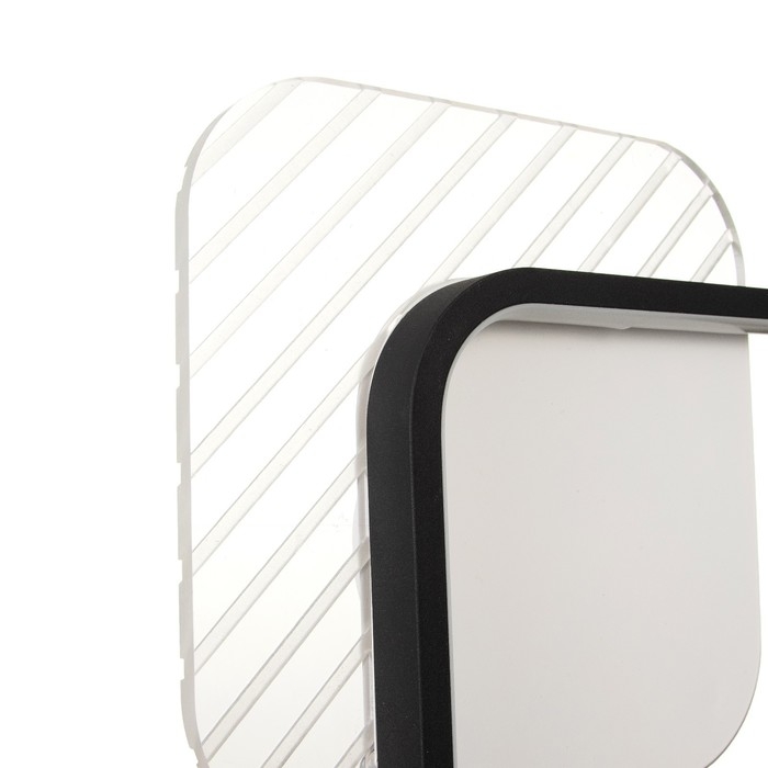 Бра "Двойной квадрат" LED 22Вт 3000/4000К белый 30х23х5 см