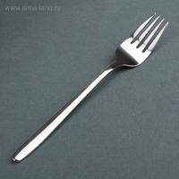 Вилка десертная из нержавеющей стали &laquo;Милано&raquo;, длина 15 см, цвет серебряный
