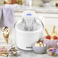 Мороженица электрическая 12 Вт 1.5 л КТ-1808